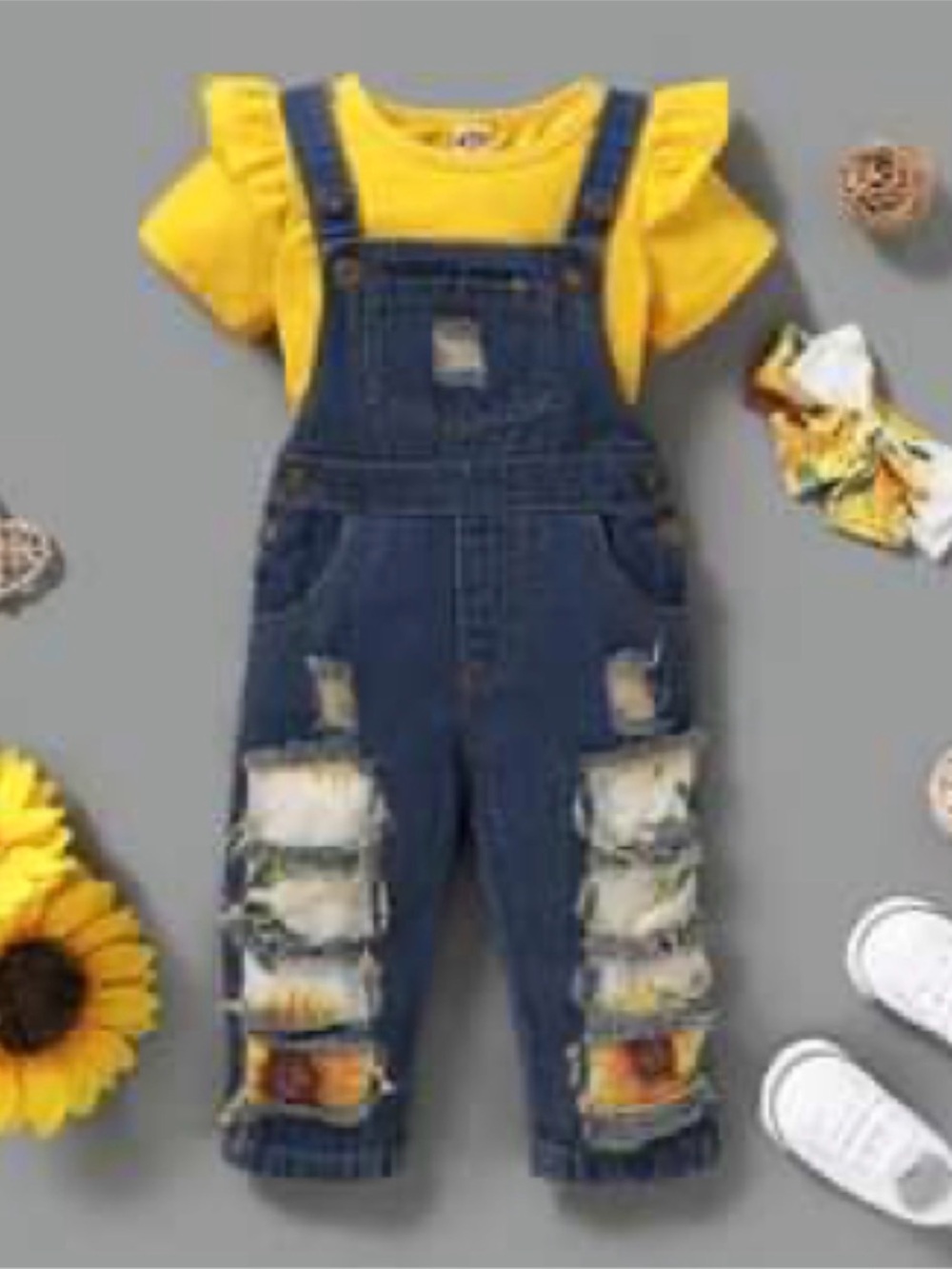 🦋5/$40 Little Girls Overalls